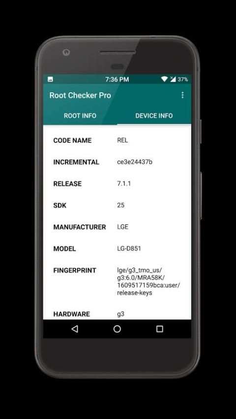 Root Checker (Pro) स्क्रीनशॉट 5