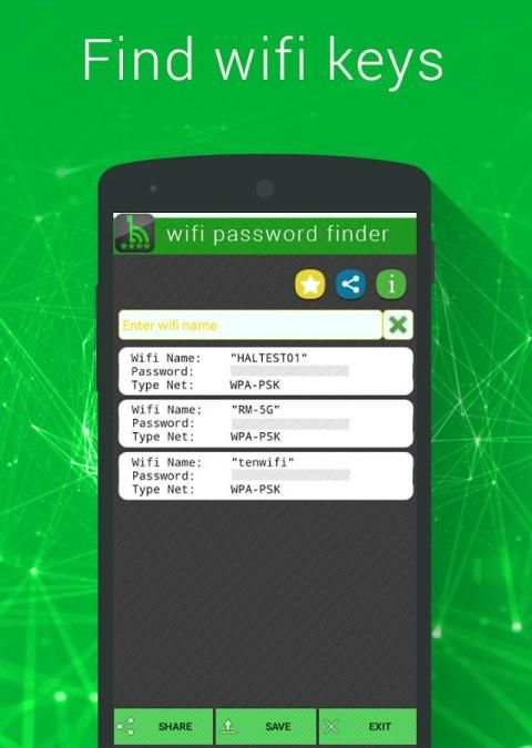 wifi password finder (root) screenshot 3
