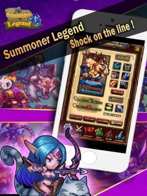 Summoner Legend 1 تصوير الشاشة