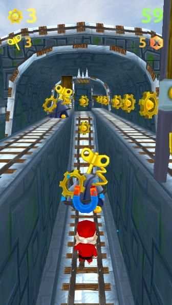 Temple Subway Run Surf screenshot 2