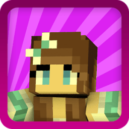 Girls skins for minecraft أيقونة