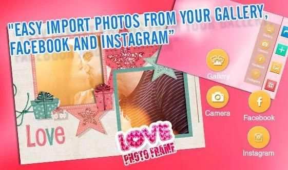 Love Photo Frames HD screenshot 1
