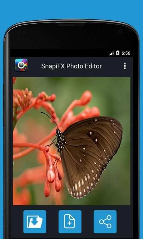 SnapiFX Photo Editor скриншот 1
