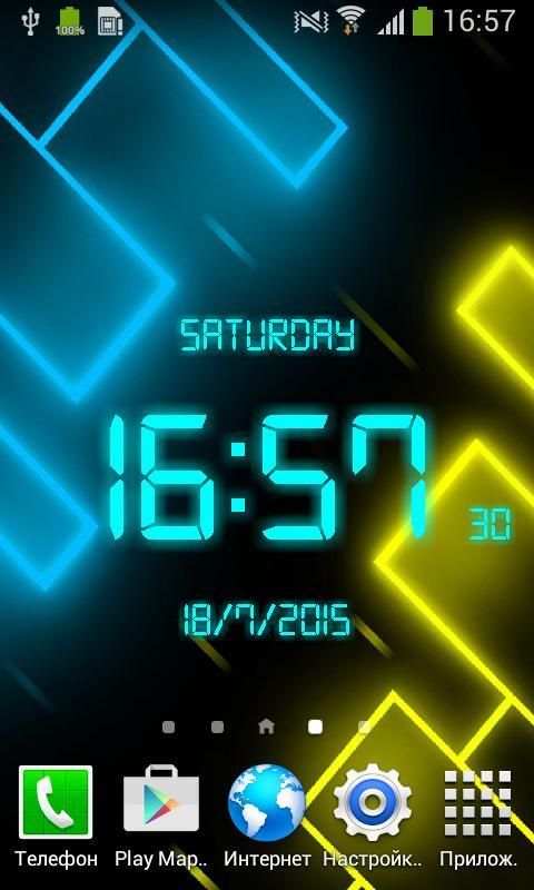 LED Digital Clock LWP screenshot 3