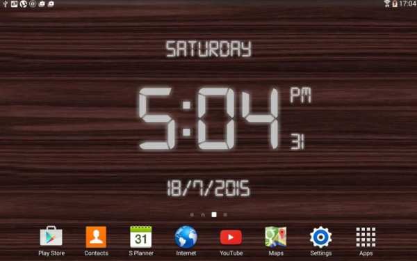LED Digital Clock LWP screenshot 1