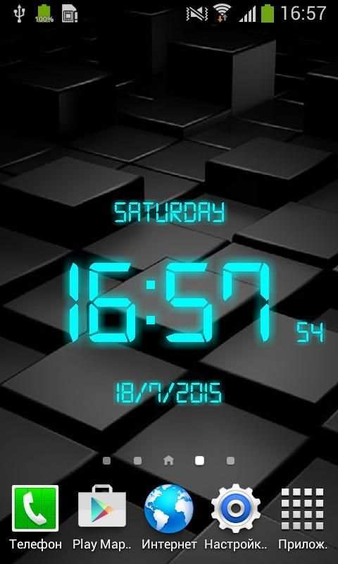 LED Digital Clock LWP screenshot 4