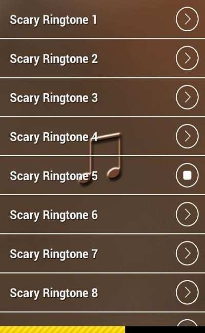 Scary Ringtones 2016 скриншот 2