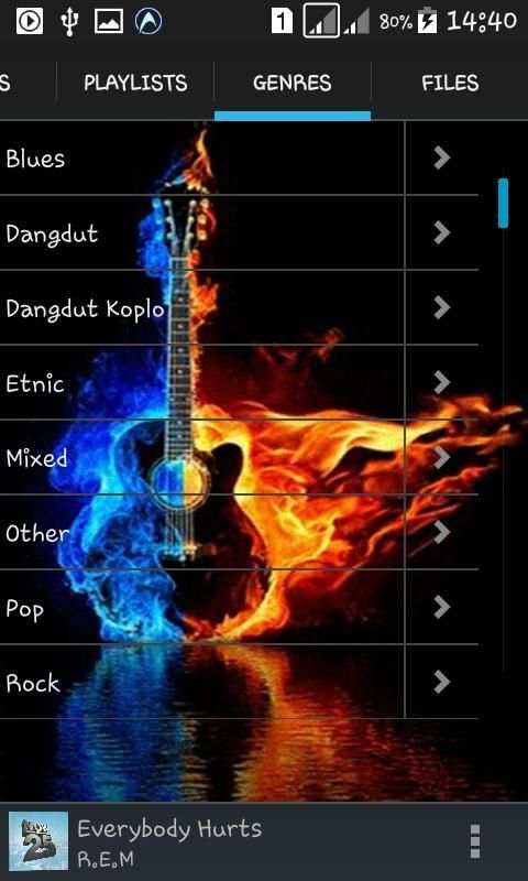 NRG Music Player screenshot 1