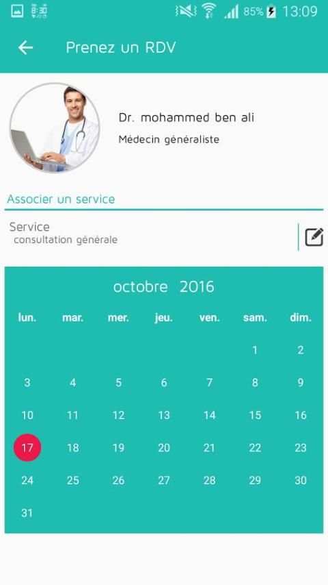 RDV Médecin 1 تصوير الشاشة