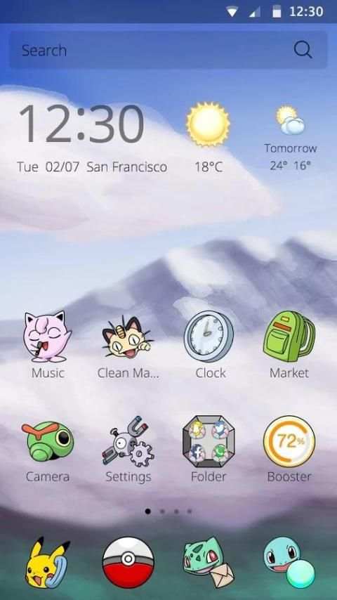 Pokemon tema--Pikachu screenshot 3