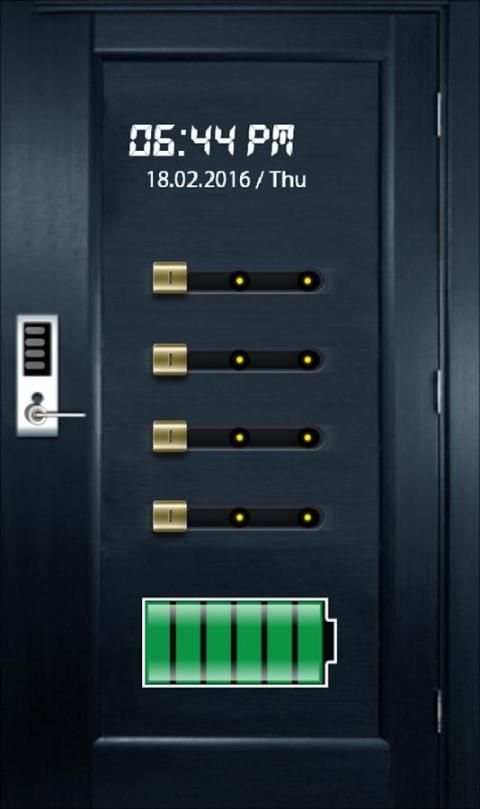 Open Door Lock Screen screenshot 1