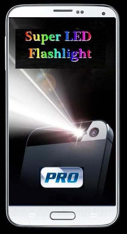 Super LED Flashlight Power Pro скриншот 1