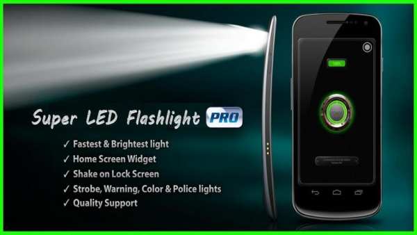Super LED Flashlight Power Pro screenshot 6