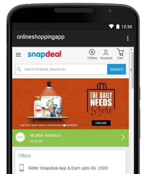 Secara online Apps Shopping screenshot 4