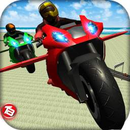 Flying Drift Bike Racing