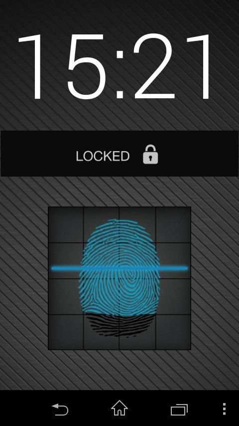 Fingerprint Lockscreen PRANK screenshot 1