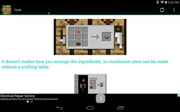 Crafting Guide for Minecraft скриншот 5