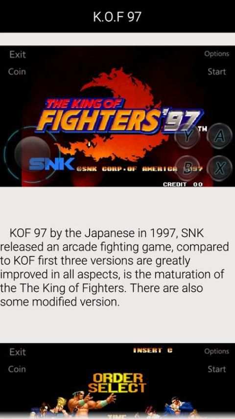 Guide for K.O.F 97 screenshot 4