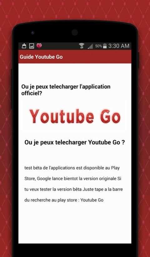 Guide Youtube Go скриншот 2