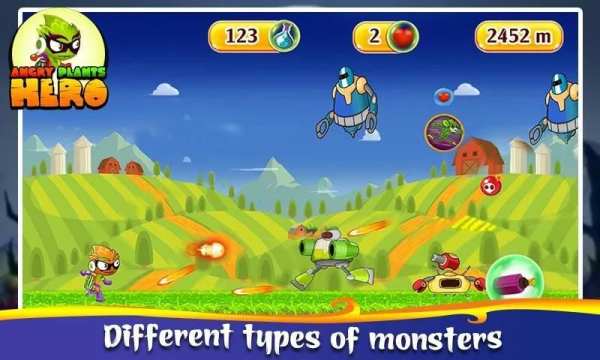 Angry Plants Hero स्क्रीनशॉट 3