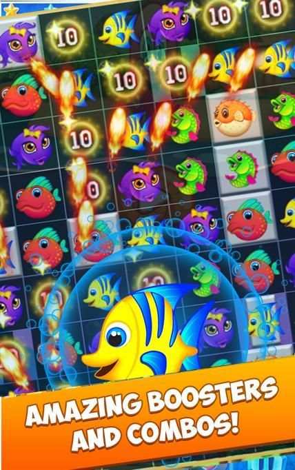 Fishdom crush 3 تصوير الشاشة