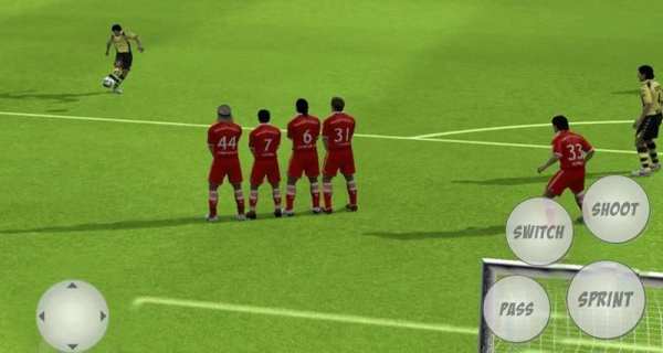 Dream Soccer League 3d 2016 1 تصوير الشاشة
