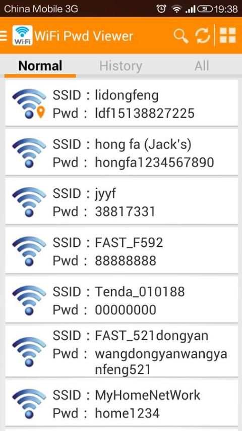 WiFi Pwd Viewer screenshot 6