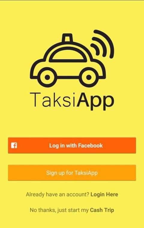 TaksiApp screenshot 1