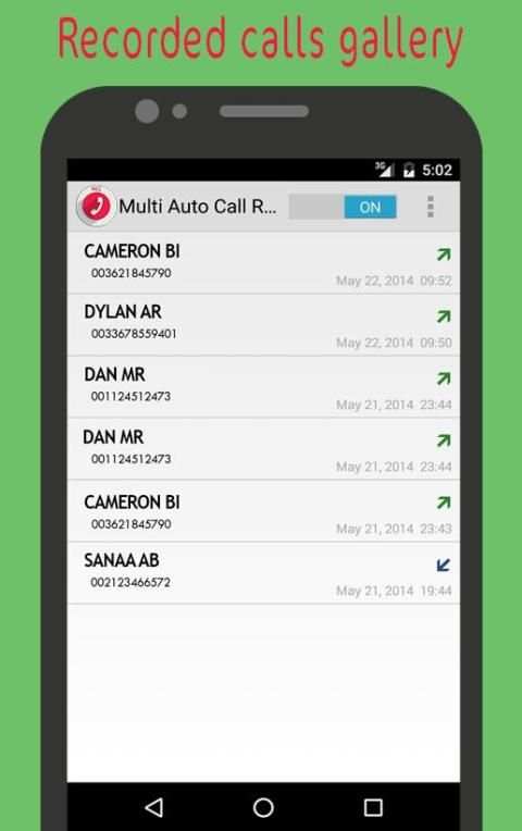 Top Auto Call Recorder Plus HQ screenshot 9