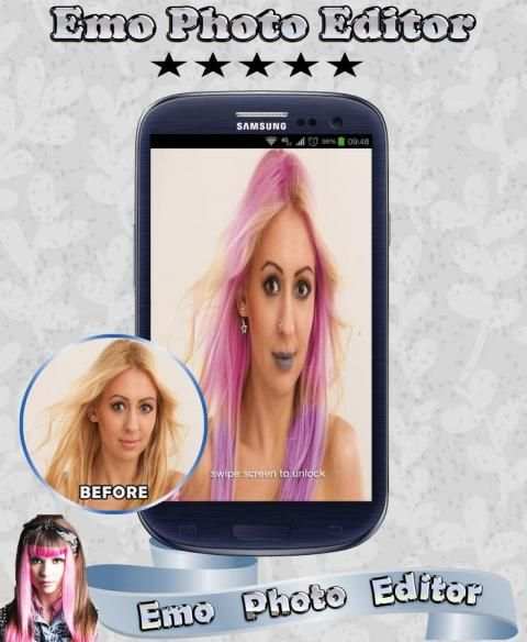 Emo Photo Editor screenshot 3