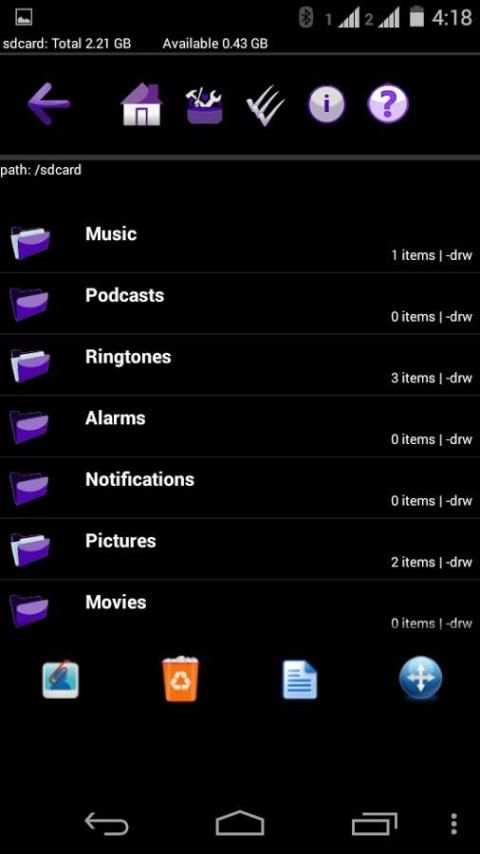 Easy File Manager 6 تصوير الشاشة