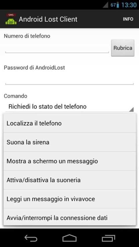 Android Lost Client screenshot 3