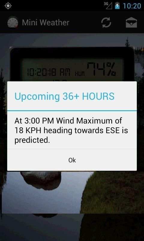 Mini Weather स्क्रीनशॉट 2