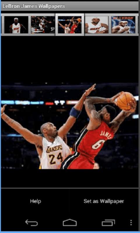 LeBron James Wallpapers screenshot 2