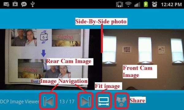 Dual Cam Photo 2 تصوير الشاشة