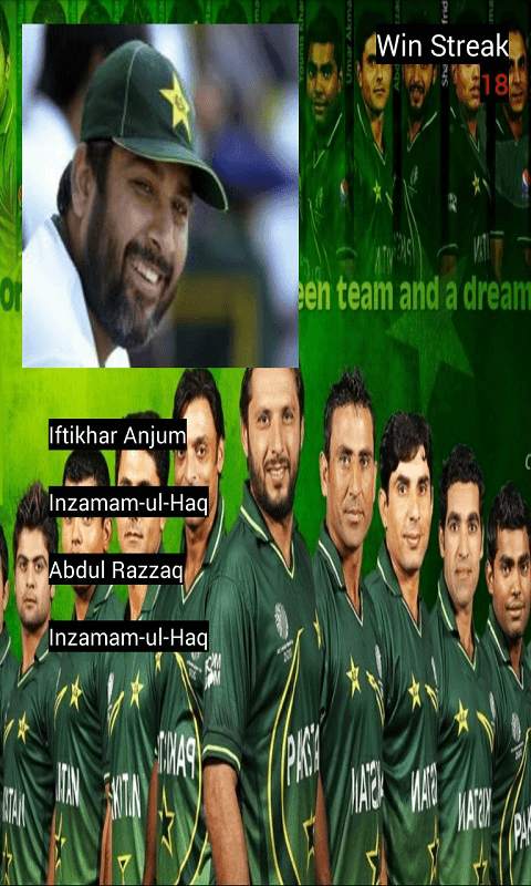Name The Pakistani Cricketer screenshot 1