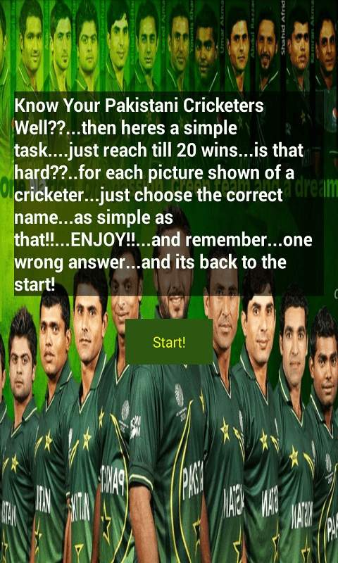 Name The Pakistani Cricketer screenshot 3