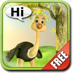 Talking Ostrich أيقونة