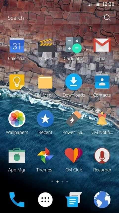 Android M chủ đề screenshot 2