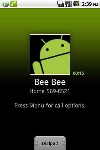 Recent Call Notification скриншот 2