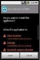 Fast Forward SMS screenshot 2