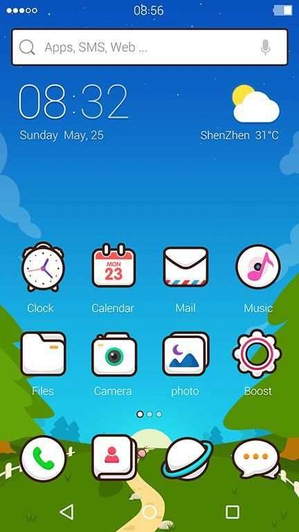 Simeji Style:DU Launcher theme 3 تصوير الشاشة