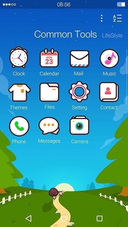Simeji Style:DU Launcher theme 1 تصوير الشاشة