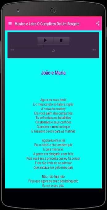 Música O Cumplices Um Resgate screenshot 1