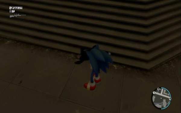 your sonic gta run mods screenshot 1