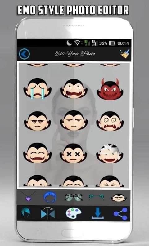 Emo Style Photo Editor скриншот 1