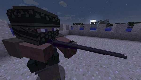 Gun Mod Minecraft Pe 0.15.0 3 تصوير الشاشة