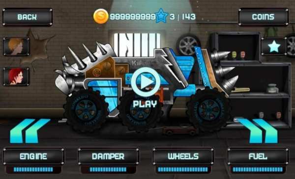 Zombie Hill Racing 5 تصوير الشاشة