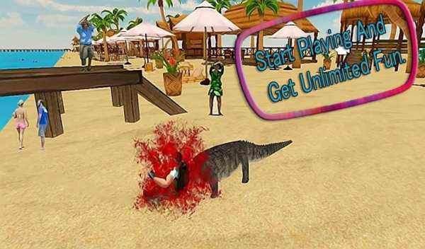 Angry Crocodile Revenge скриншот 3