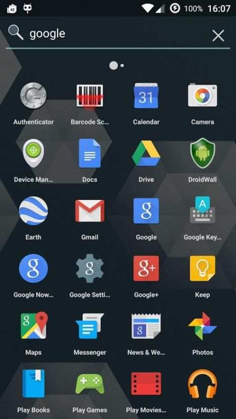 Hybrid Launcher Lite screenshot 9